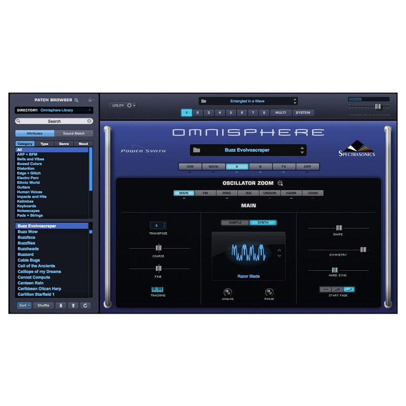Omnisphere 2. 5 Hardware Synth Integration